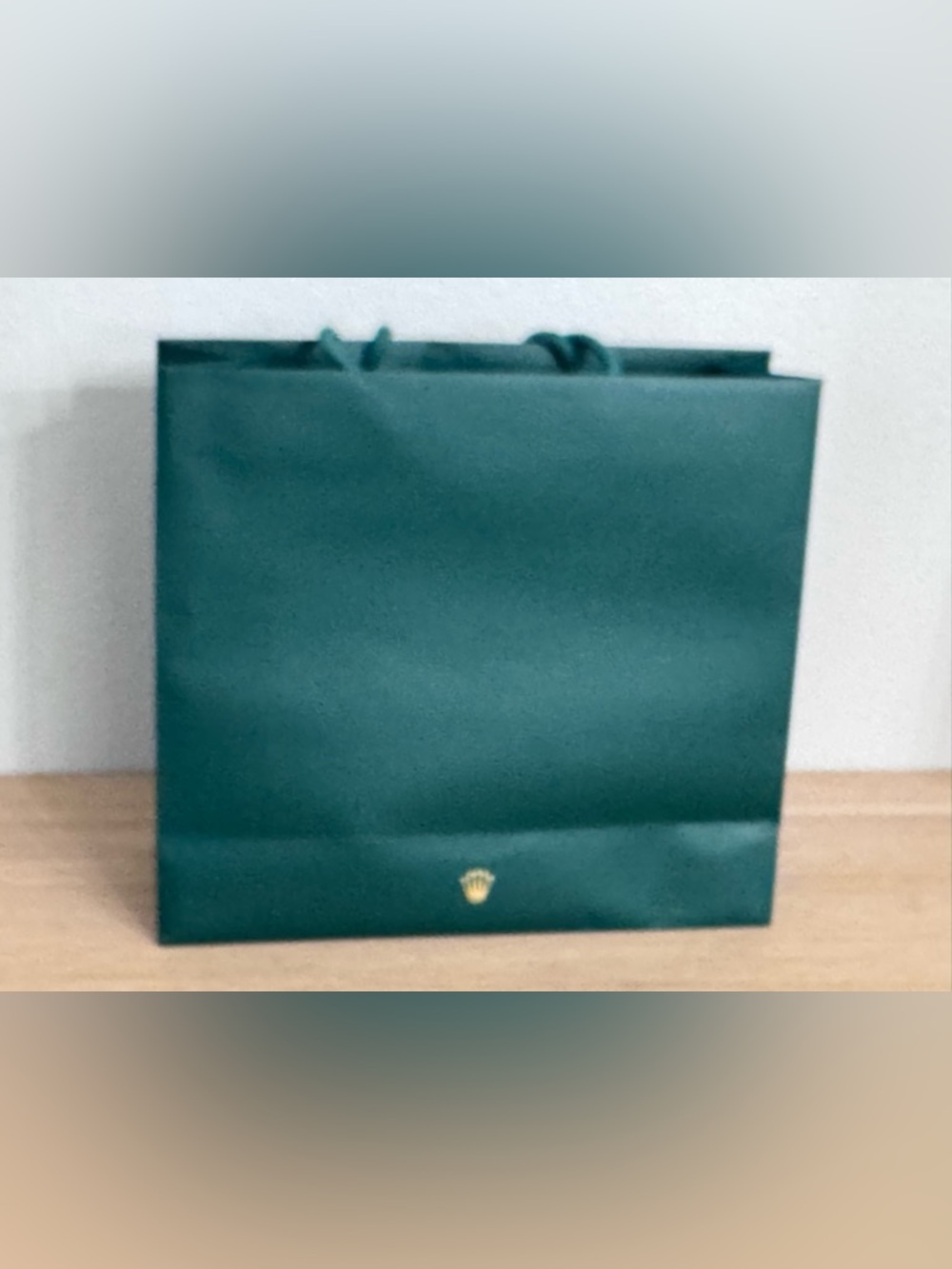 100% Authentic Rolex Green Medium Shopping Bag - Picture 4 of 9